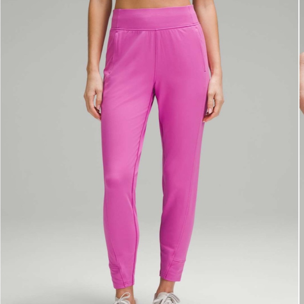 Lululemon Its Rulu Run Fleece High-Rise Jogger *Full Length
Pow Pink Tone 8